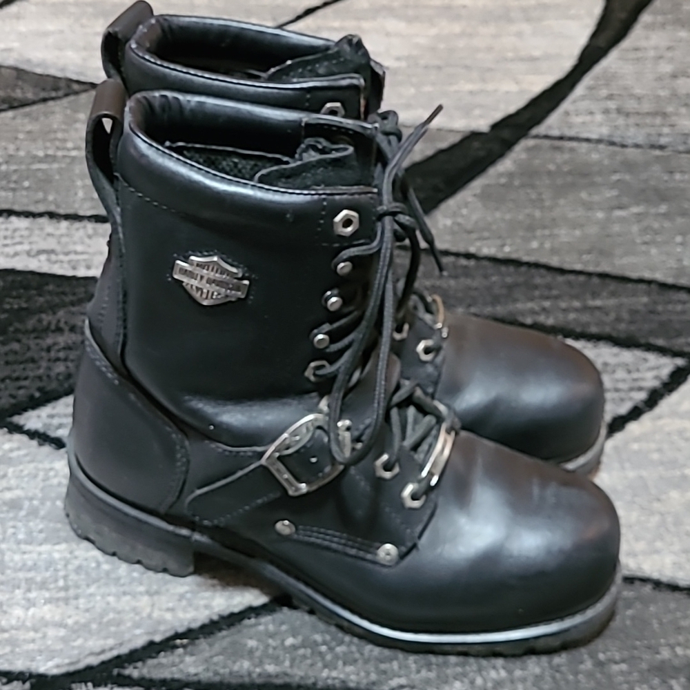 HARLEY DAVIDSON STEEL TOE BOOTS